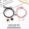 1 Pair Stylish Cute Animal Geometric Lover Bracelets Time Rabbit Couple Magnetic Bracelets Hair Bands for Anniversary