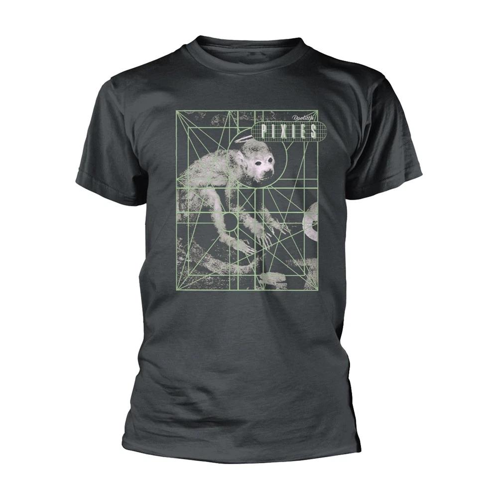 Pixies Monkey Grid Официальная футболка Мужская