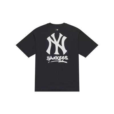 MLB Нью-Йорк Янкис Базовая Коллекция Весна/Лето 25 Футболка Унисекс Черная 3ATSB0853-50BKS