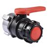 75mm 1000L Water IBC Tank Container Ball Valve Chemical Barrel Valve Acid and Alkali Resistant DN50 Ton Barrel Ball Valve