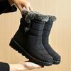 Waterproof Winter Boots for Women New Faux Fur Long Plush Snow Boots Woman Platform Shoes Warm Cotton Couples Ankle Boots