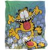 Garfield Silky Face Supersoft Blanket