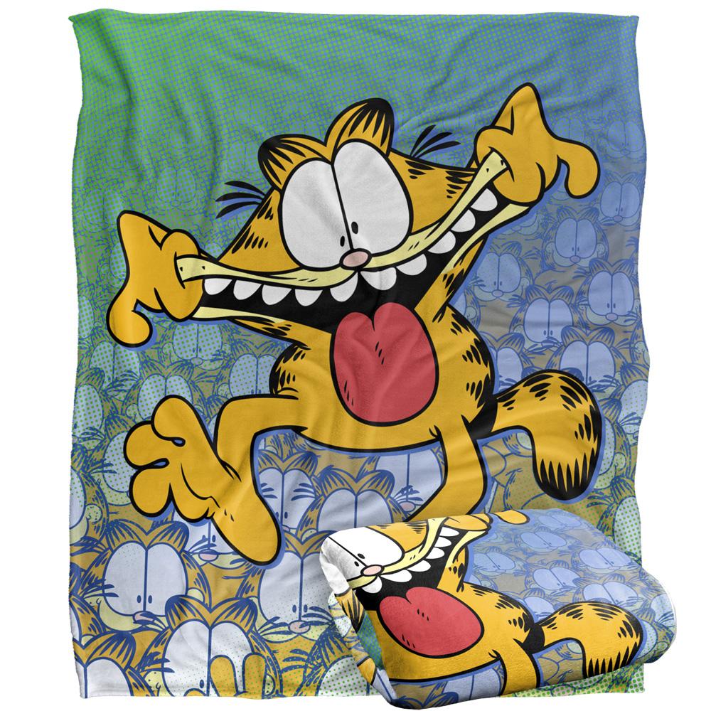 Garfield Silky Face Supersoft Blanket