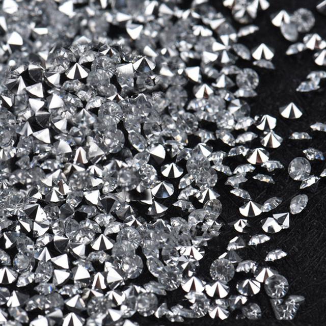 1000 шт., чехол для телефона с бриллиантами, стол, конфетти, золотой кристалл, аксессуары для мероприятий, праздничные украшения