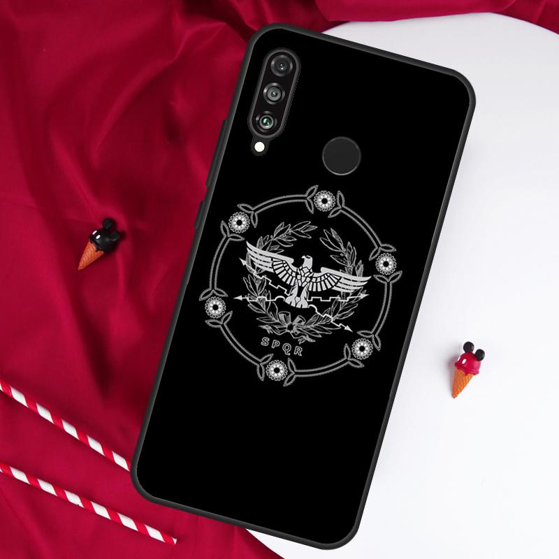 SPQR Римская Императорская Легион Для Huawei Nova 5T 12s 12i 11i Y90 Y70 Y60 Y61 Y91 Y72 9 10 SE P20 P40 Lite P60 P30 Pro Чехол