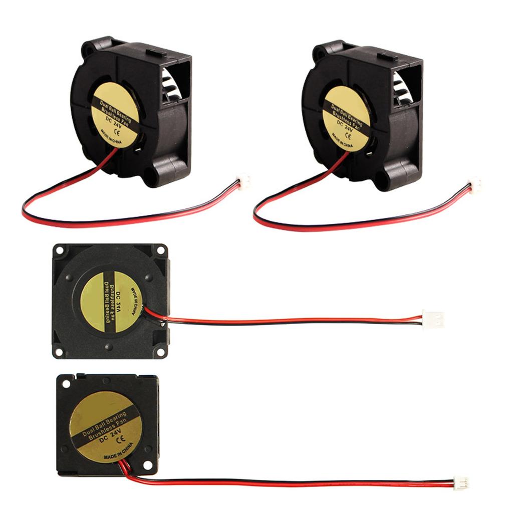 Для Neptune 3/4 Hotend Cooling Fan 4010 Двойной подшипниковый бесщеточный вентилятор 4010/4015/3010 Охлаждающий вентилятор для 3D-принтера Neptune 3/4