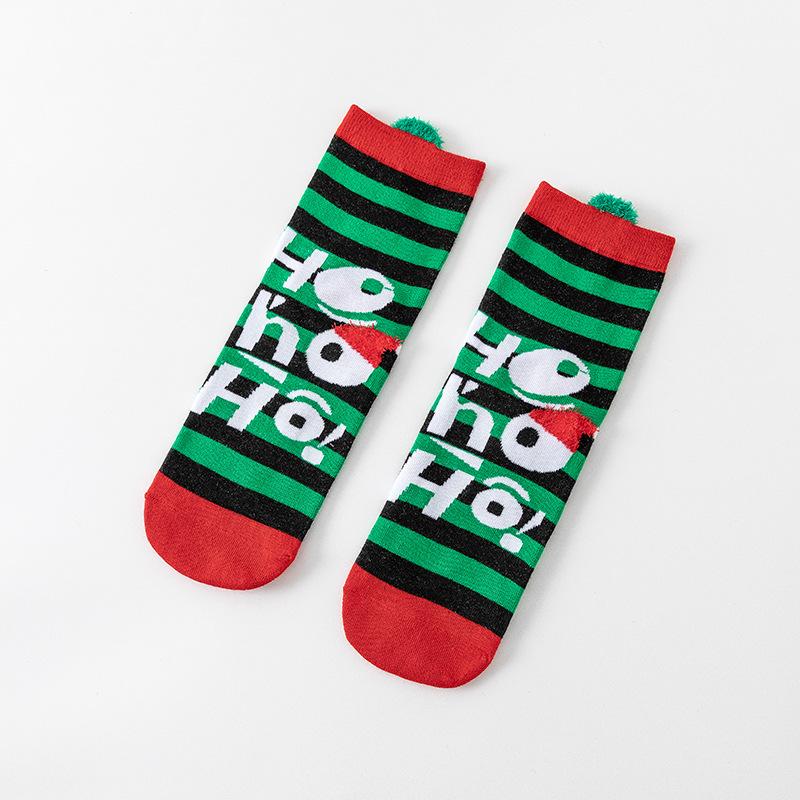 Christmas Cotton Cartoon Socks Merry Christmas Decorations For Home Xmas Ornaments Gifts Party Supplies Happy New Year