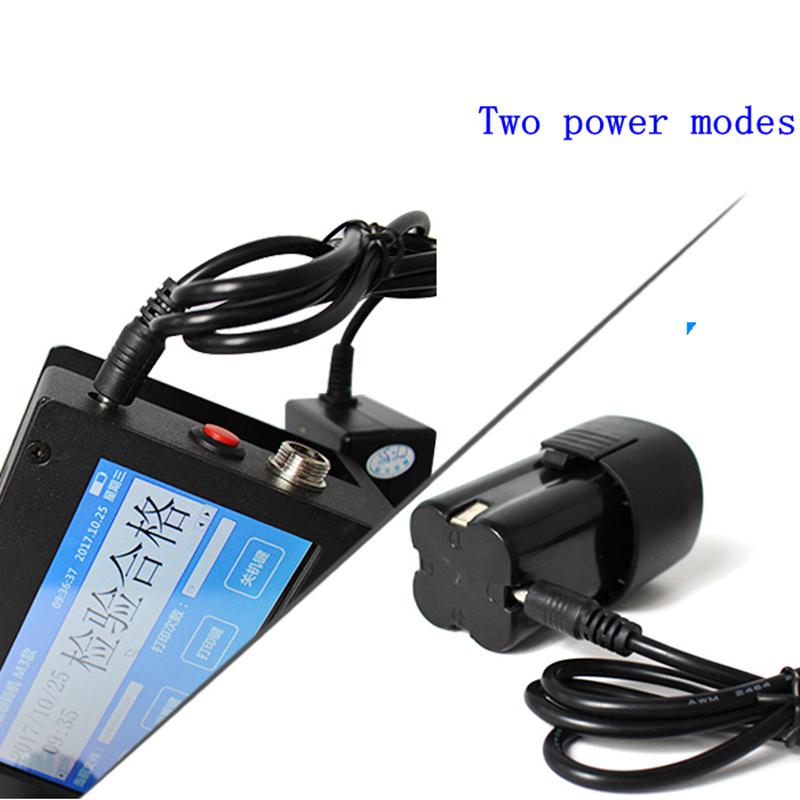 Мобильный портативный ручной струйный ручной термоструйный принтер для логотипа/срока годности/кода партии/серийного номера/этикетки/штрих-кода/Qr-кода