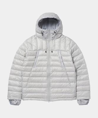 Куртка Lettercomo Shade Shell Light Down Puffer с наполнителем, светло-серая