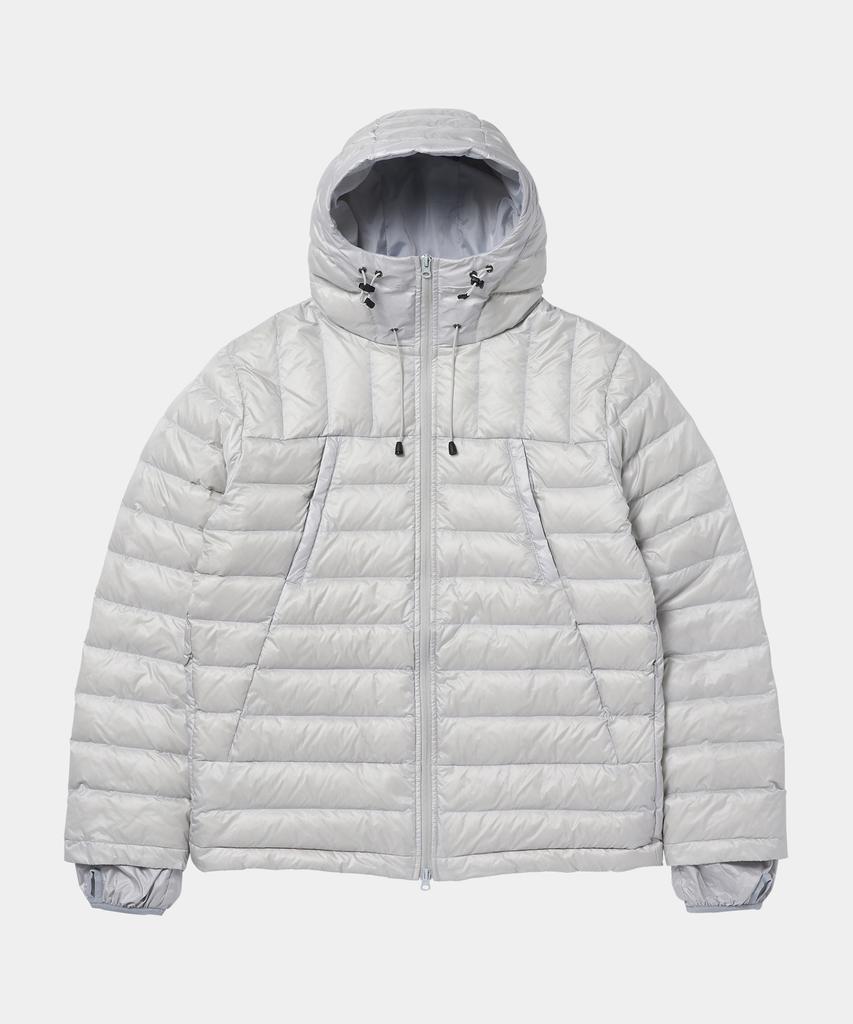 Куртка Lettercomo Shade Shell Light Down Puffer с наполнителем, светло-серая