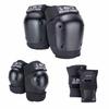 6-Piece Skateboarding Safety Gear Set Kids Adults Knee Elbow Wrist Hand Pads Protective Equipment