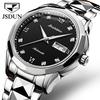 JINSHIDUN New Business and Leisure Men's Watch Automatic Mechanical Watch Luminous Waterproof High-end Business Watch Male