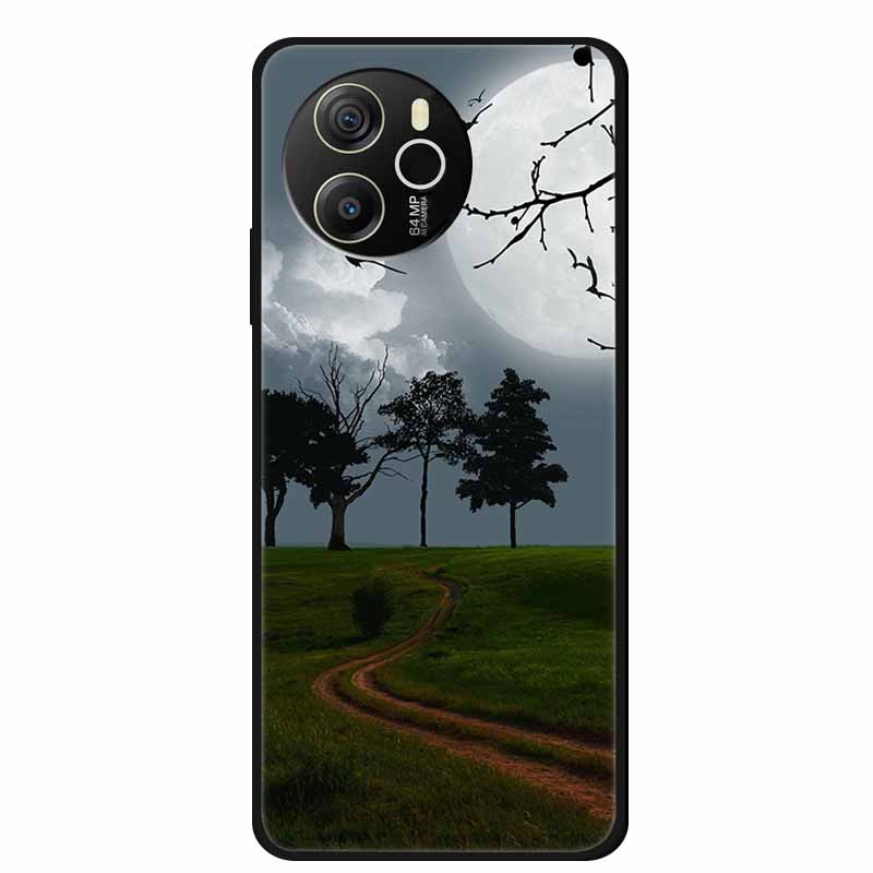 Чехол для телефона Oscal Tiger 12 Расписной Мягкий ТПУ Силиконовый Чехлы Blackview Oscal Tiger12 4G Модный Бампер Capa Оригинальная Задняя Крышка