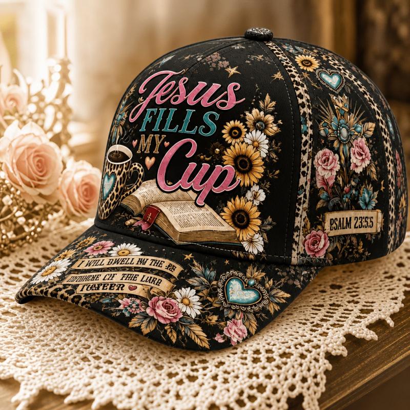New D Digital Printing Butterfly Baseball Cap Morning Garden Adult Cap Peaked Cap Pastoral
