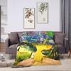 Pikmin Game Blanket  Soft Warm Novelty Plush Throw Blanket For Living Room Picnic Flannel Bedspread Bed Cover