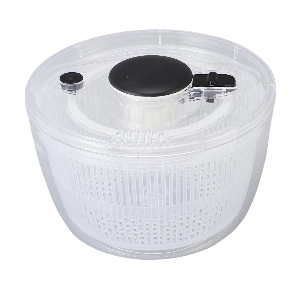 Transparent Black Vegetable Washer Spinner Bowl Vegetable Spinner Vegetables and Fruits