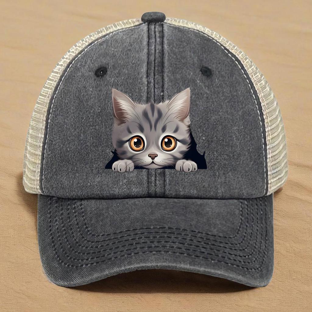 Кепка-кепка Snapback с реалистичным принтом головы тигра, спортивная кепка с изображением животных, разноцветная регулируемая пряжка, неэластичная летняя регулируемая бейсболка