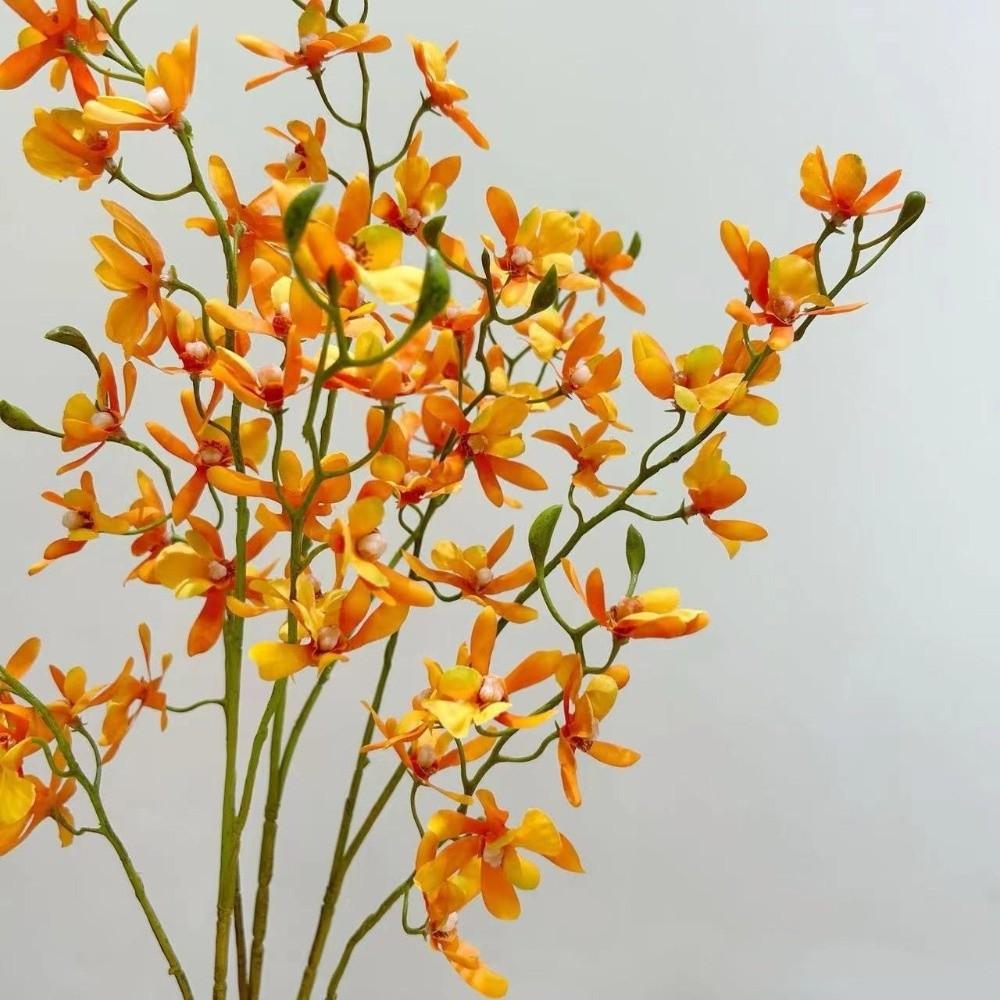 Artificial Bloom Faux Butterfly Orchid 73cm Simulation Flower Artificial Orchid Plant Wedding