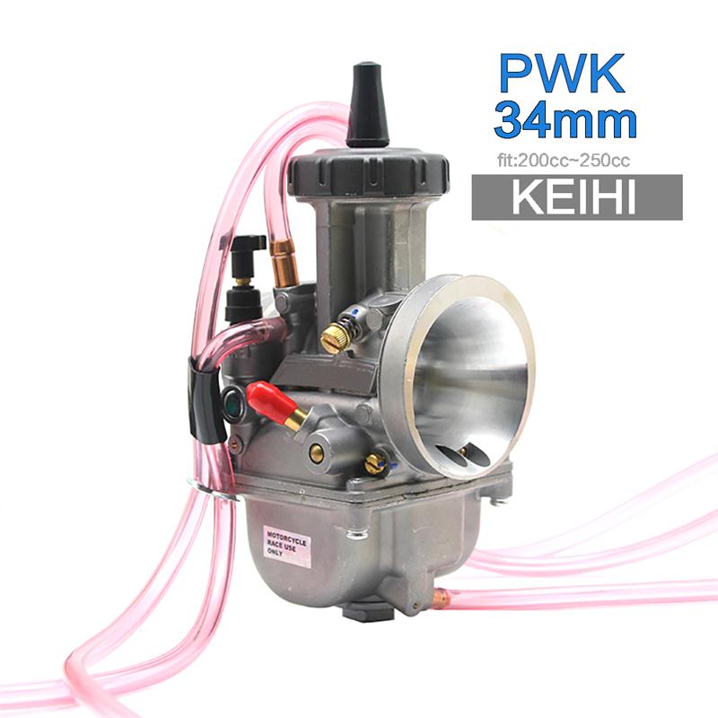 ZSDTRP Motorcycle KEIHIN PWK Carburetor 33 34 35 36 38 40 42mm Racing Parts Scooters Dirt Bike ATV with Power Jet Used 250cc