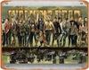 the walking dead consists of actors and signatures Decoration Sign for Home Vintage Metal Sign Plaque Metal Funny Tin Sign   Re