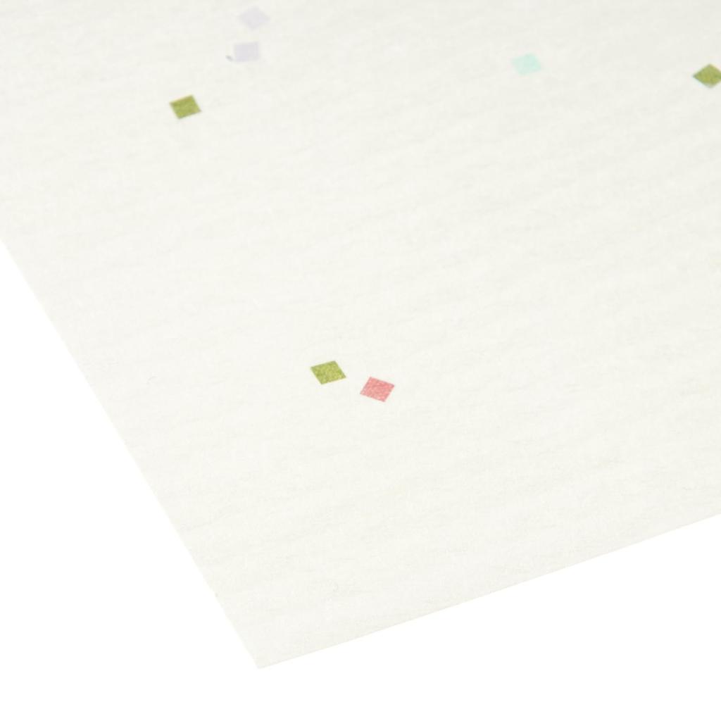 Kawasumi Washi OA Washi Flower B5 100 Sheets Calendar, Cream, Size,