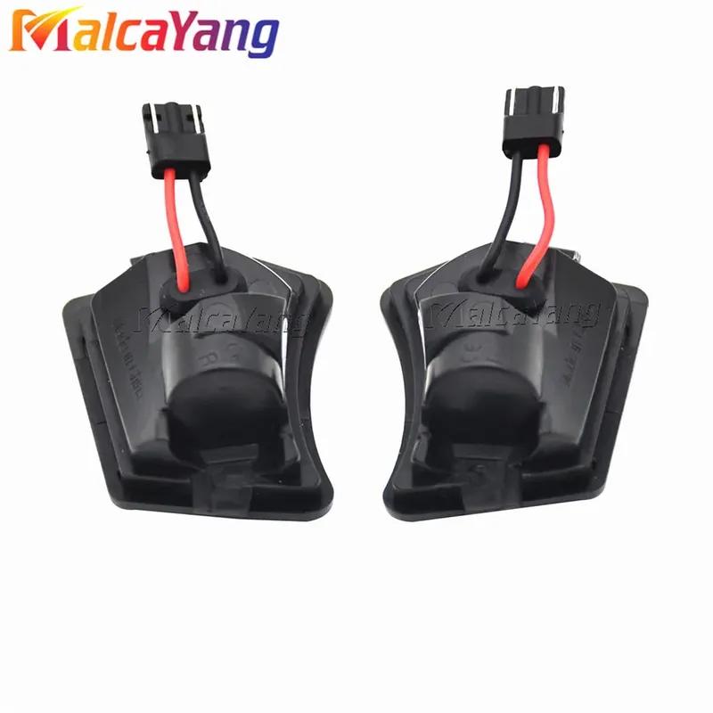2Pcs For Volvo V40 V50 V60 V70 MK3 C70 MK2 XC90 XC70 Jaguar XK XF Error Free LED Side Mirror Puddle Lights Best Quality