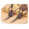 Men Vintage Cow Leather Necklaces Pendants European Style Man Alloy Necklace Collier Jewlery
