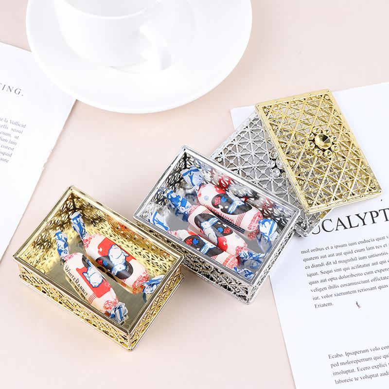 Пластиковая полая коробка конфет из золотой фольги, шоколадные подарочные коробки, свадебная коробка