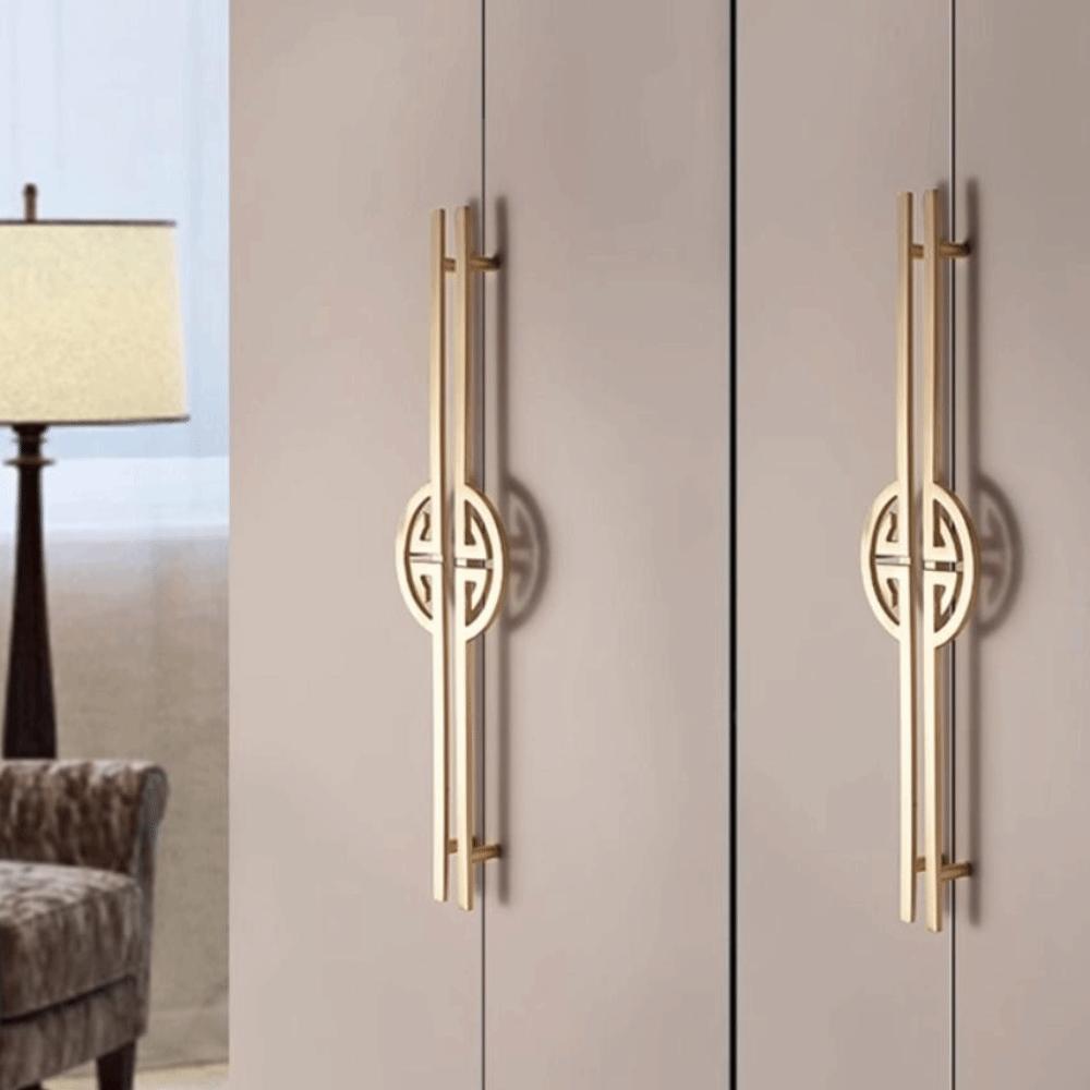 Brushed Finish Wardrobe Door Handle Lengthened Drawer Pull Handle Cabinet Door Handle Cupboard