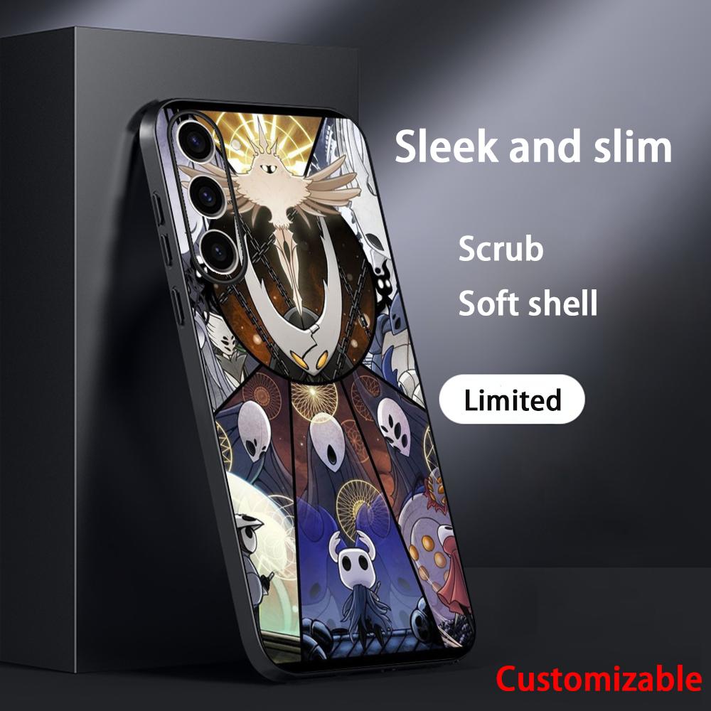 Супер модный Чехол для телефона игры Hollow Knights Для Samsung Galaxy S26 S25 S24 S23 S22 S21 Plus Ultra Note20 Мягкий Черный
