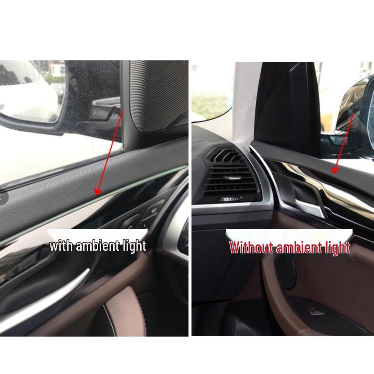 Наклейки из углеродного волокна для интерьера для 18-20 BMW X3/X4 G01 G02 Улучшение центральной консоли