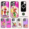 1 шт. Стильный чехол для телефона T-Totally S-Spies для iPhone 17, 16, 15, 14, 13, 12, 11 Plus, Pro Max Магнитный для беспроводной зарядки Magsafe