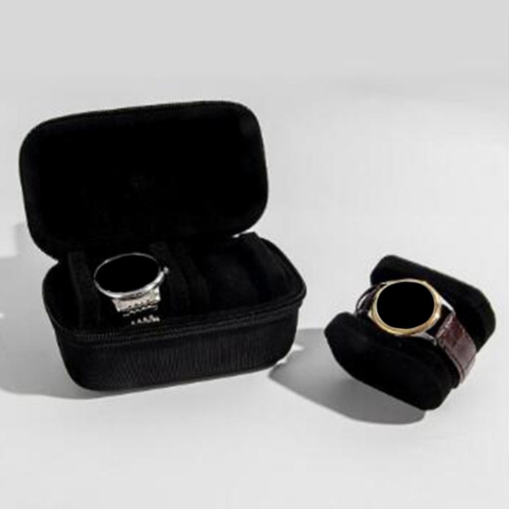 Watch Box Organizer For Men Women Watches Travel Case Portable Storage Watch Display Holder for Wristwatches and Smart Watches