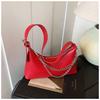 IELGY Ladies Underarm Bag French Hot Girl Style One-Shoulder Baguette Bag