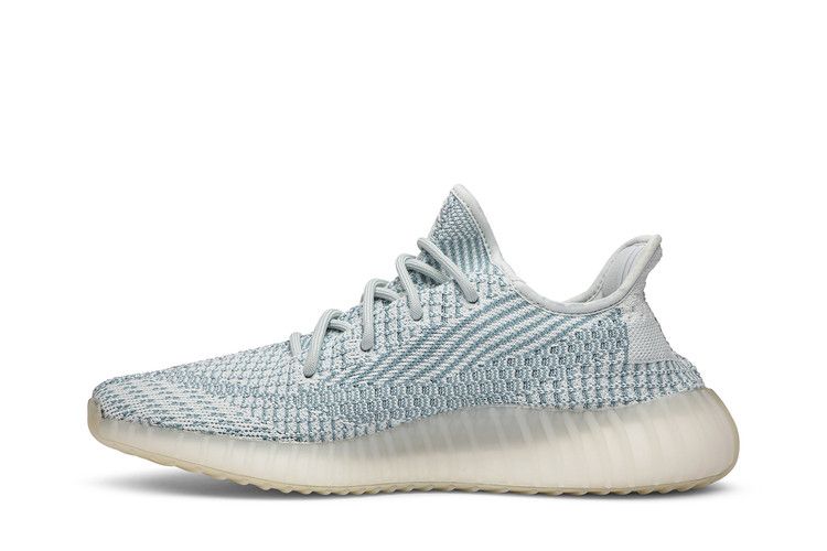 Мужские кроссовки adidas Yeezy Boost 350 V2 Cloud White (Несветоотражающий) Облако-белое/Облако-белое/Облако-белое