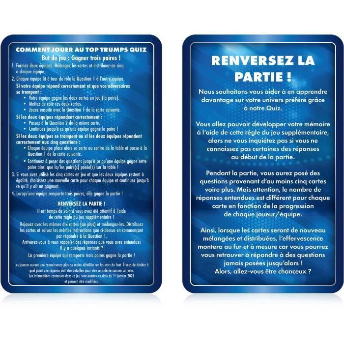 Quiz stars du foot - winning moves - dès 8 ans