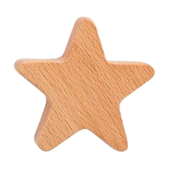 Wooden Wall Hook Lightweight Adhesive Hook with Natural Wood Grain Design Hook for Items Kids Schoolbags Hats