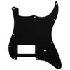 Musiclily Pro 11 Hole ST Type Pickguard 1H для Fender Tom Delonge Strat Electric Black 3P American/Mexican Guitars,