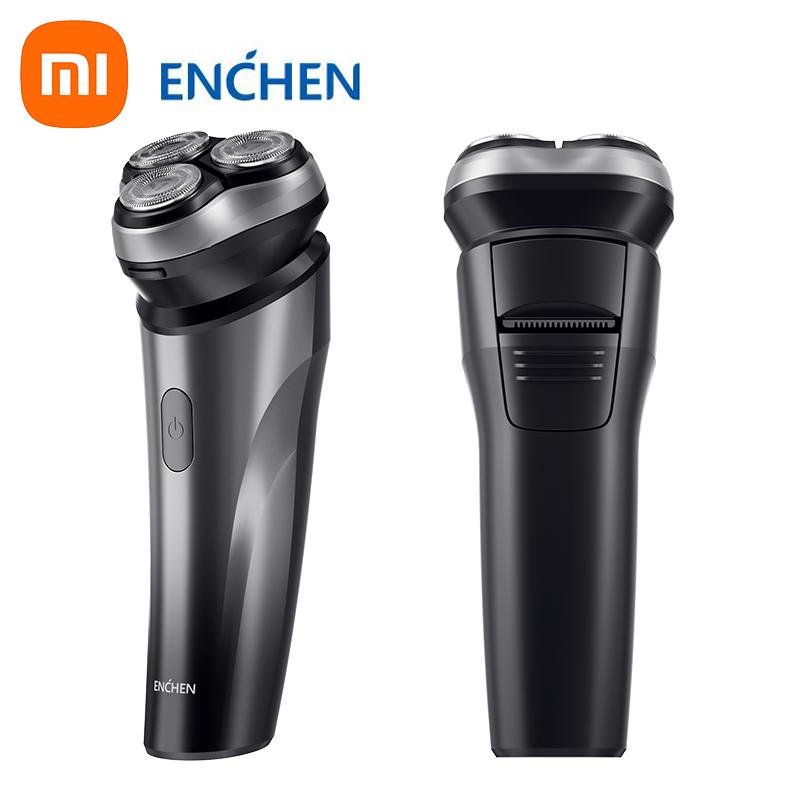 Xiaomi Электробритва ENCHEN Blackstone Max 3D-подвижные головки Водонепроницаемая С выдвижным прецизионным триммером