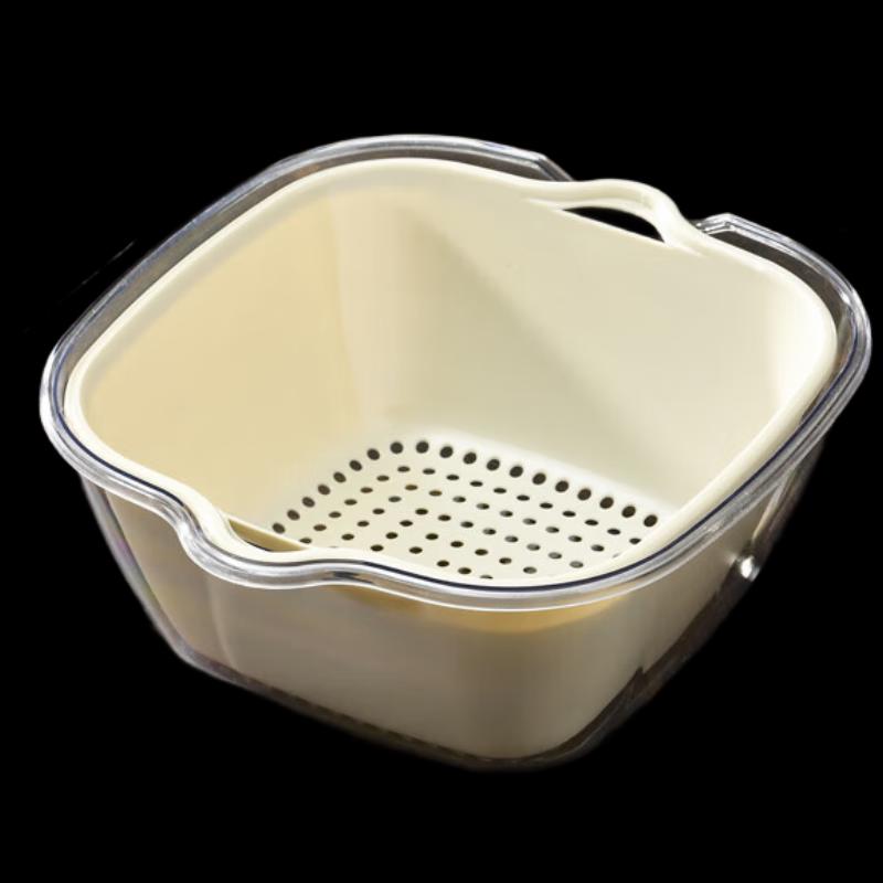 ABXTAO Integrated Storage and Draining Basket