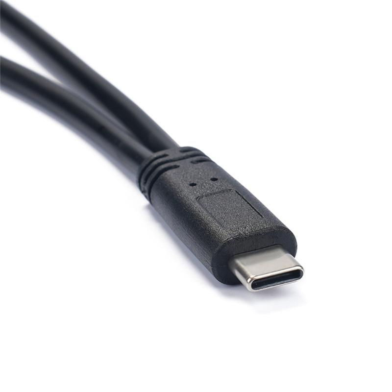 30см Type C на 5-контактный разветвитель Зарядный кабель Опционально Для смартфонов, планшетов, наушников и мелкой бытовой техники