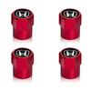 4Pcs Car Wheel Tires Bolt-in Valve Caps Badge Car Accessories For Honda CBR300RR CBR600RR CBR1000RR CBR500R CBR650F VFR800 1200 VTX1300