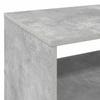 Turntable Stand Concrete Grey 71 x 39.5 x 83 cm Engineered Wood