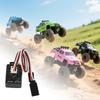 Модуль гироскопического стабилизатора 2-осевой для RC дрифт и шоссейных автомобилей 4.8-6В Компактный гироскоп Совместим с пультами FUTABA/JR/Sanwa