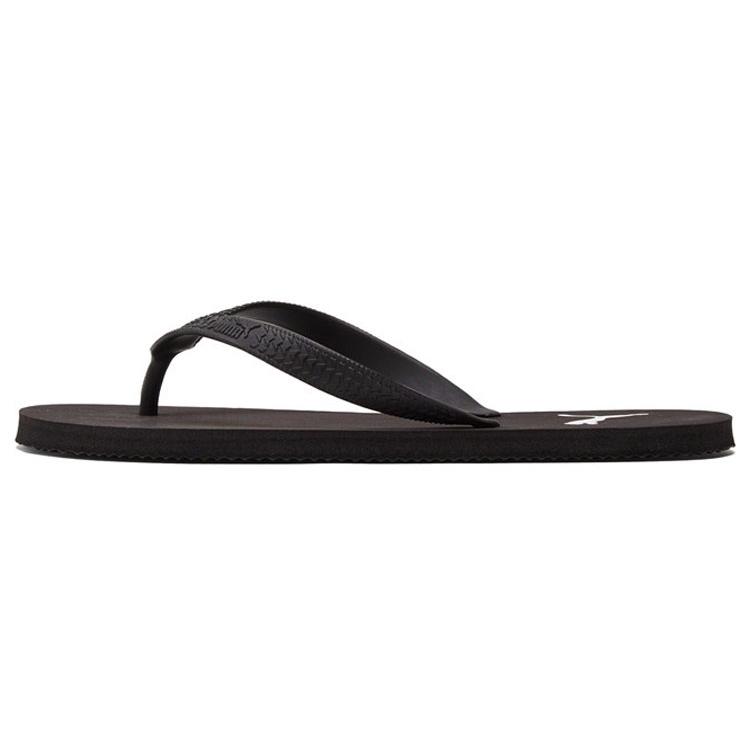 PUMA First Flip Sandals Slides Black (Unisex) Flip Flops 360252 05