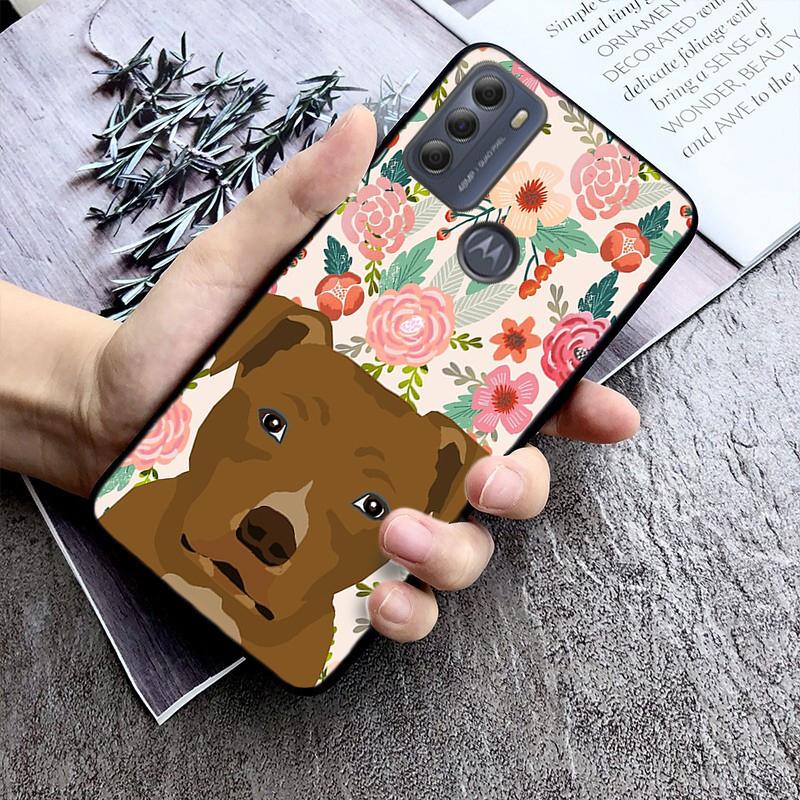 Чехол для телефона с собакой такса корги для Motorola Moto E32 E20 E40 G22 G52 G20 G30 G100 G60 G50 G10 GPure GStylus G9 One Action Macro