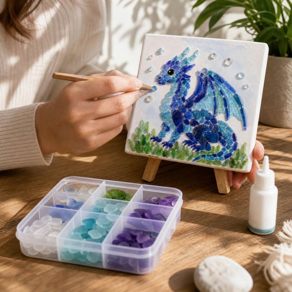 Sea Glass Set for DIY Creative Projects