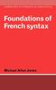 Книга Foundations of French Syntax