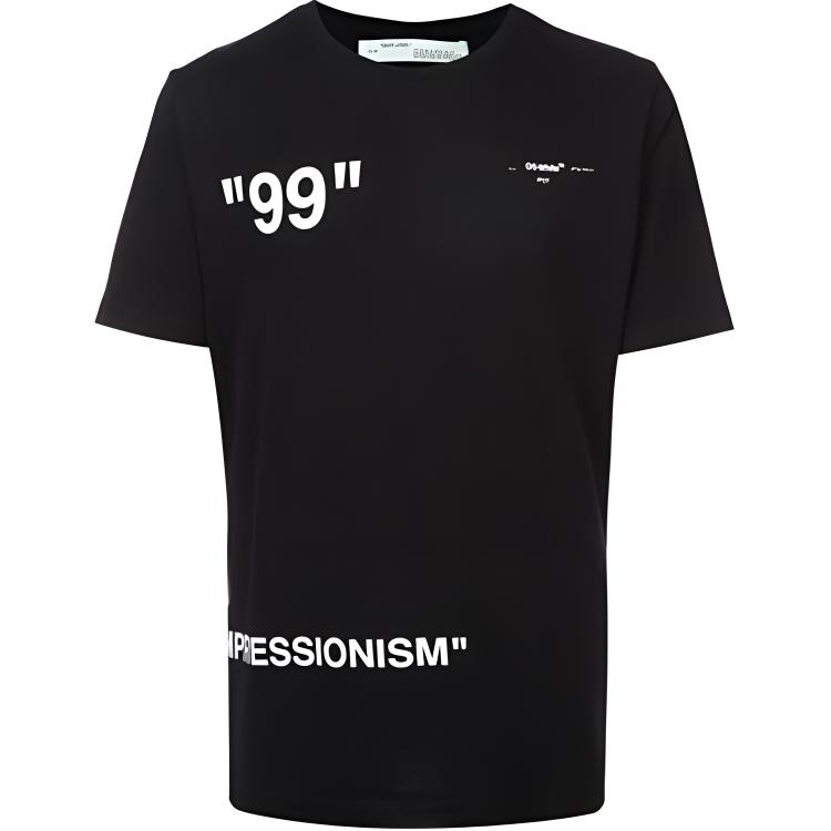 OFF WHITE Футболка с принтом Ice Man OMAA027R191850011088
