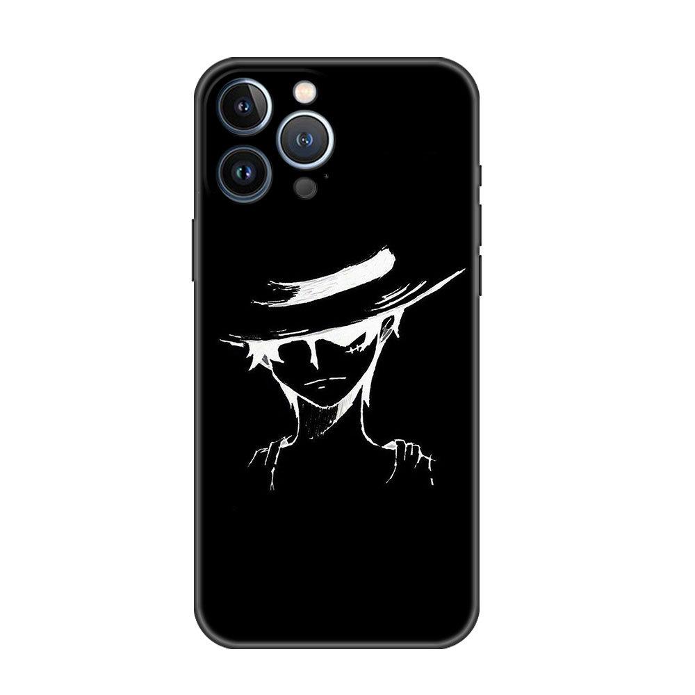 Подходит для iPhone16, чехол для мобильного телефона Trendy Man New ONE PIECE Cartoon Animation Luffy Sauron, чехол для мобильного телефона